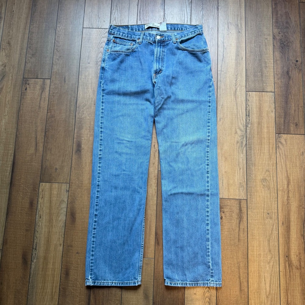 VTG Levi's 559 Relaxed Straight Jeans Men 34x36 Medium Wash Blue Denim Y2K 00s
